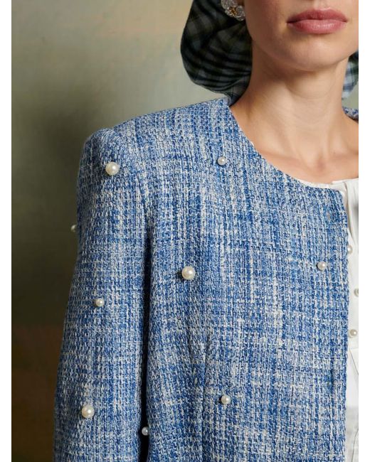 Sister Jane Blue Dream Victoria Pearl Jacket