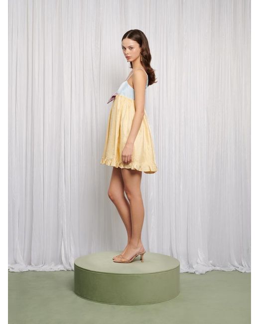 Sister Jane Natural Greta Mini Dress