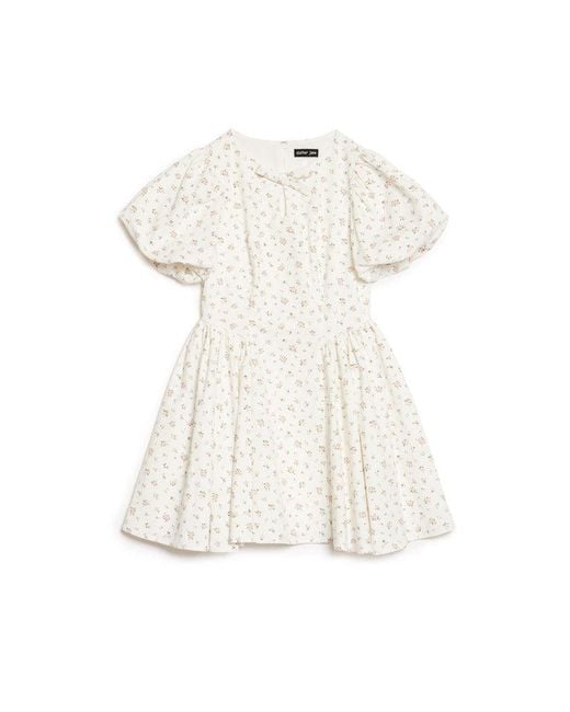 Sister Jane Natural Elin Ditsy Mini Dress