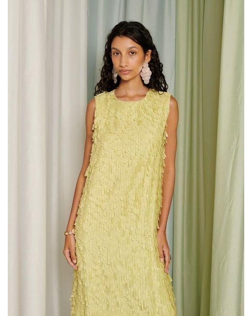 Sister Jane Natural Ghospell Shivani Midi Dress