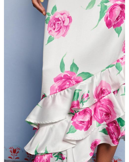 Sister Jane Multicolor Dream Pernilla Floral Ruffle Skirt