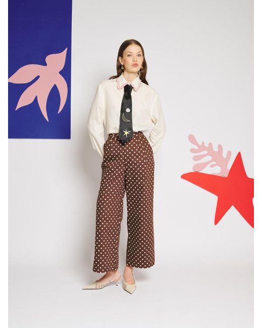 Sister Jane White Théodore Ruffle Shirt