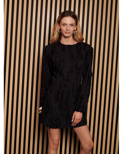 the jane mini dress in black Marea by Liz Joy Jane Dress - Black Mini Meadow - Female main image 0