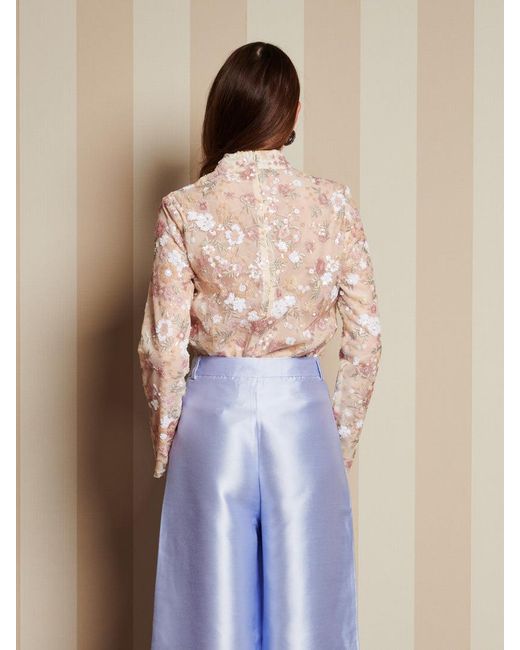 Sister Jane Blue Dream Wallpaper Sequin Top