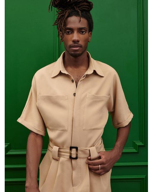 Sister Jane Green Bertie Crepe Boiler Suit