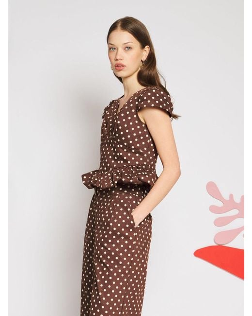 Sister Jane Multicolor Arles Polka Dot Top