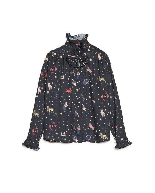 Sister Jane Red Tarot Reader Blouse