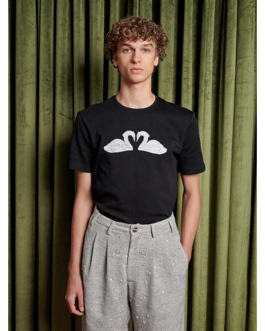 Sister Jane Green Ivan Swan T-shirt