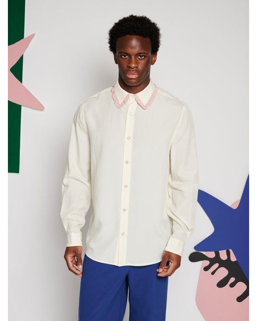 Sister Jane White Théodore Ruffle Shirt