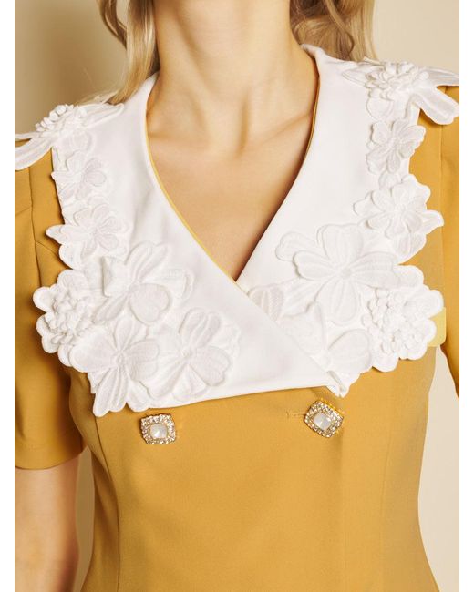Sister Jane Natural Jewel Canvas Mini Dress