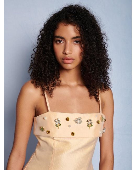 Sister Jane Blue Dream Alma Embellished Top