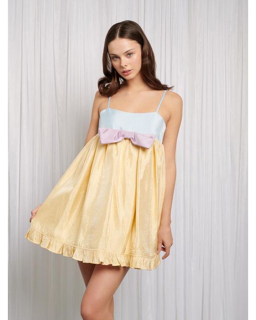 Sister Jane Natural Greta Mini Dress