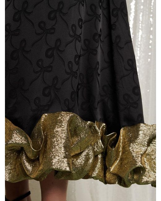 Sister Jane Multicolor Gilded Ruffle Midi Dress