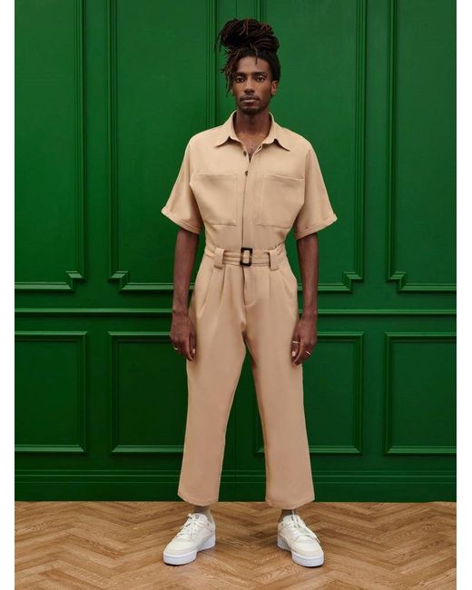 Sister Jane Green Bertie Crepe Boiler Suit