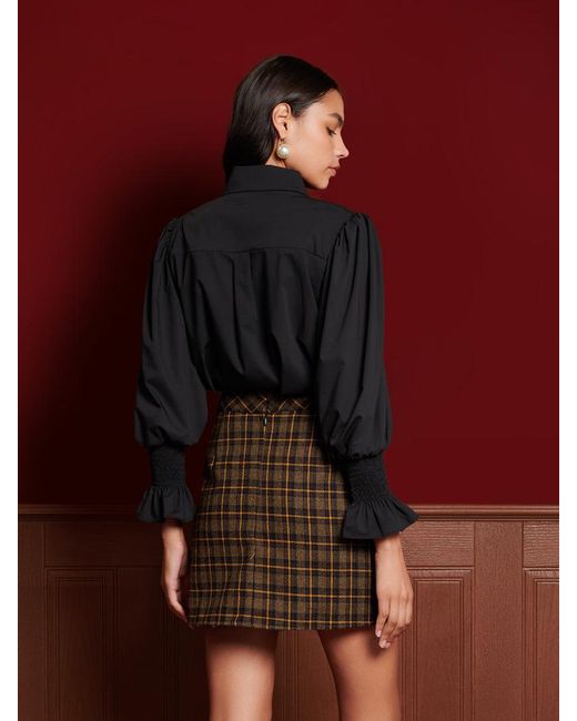 Sister Jane Red Dream Portrait Embroidery Shirt