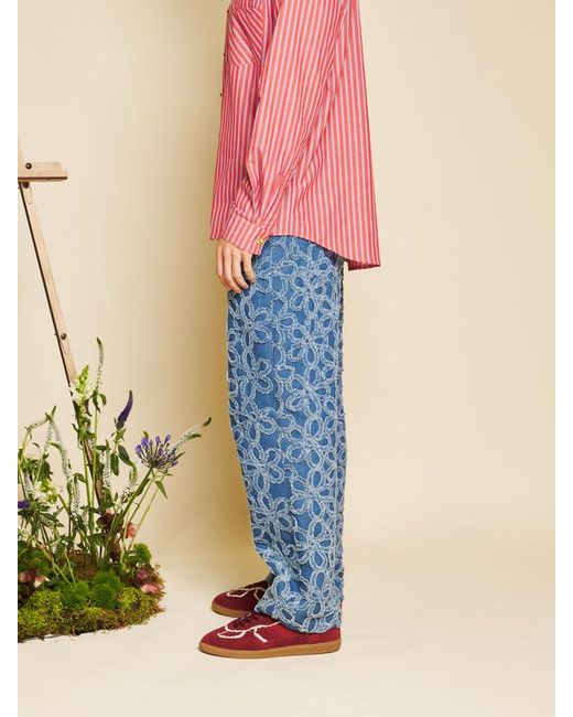 Sister Jane Blue Manon Fleur Denim Jeans
