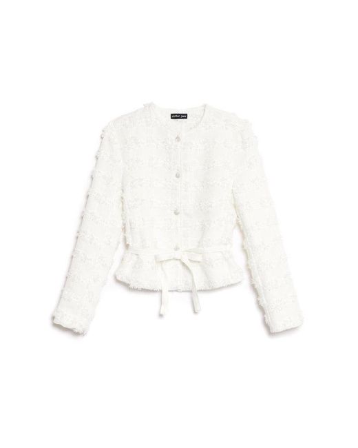 Sister Jane Lassie Tweed Jacket In Blue Lyst