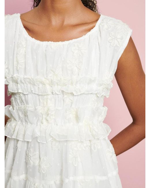 Sister Jane Green Dream Bichon Chiffon Midi Dress