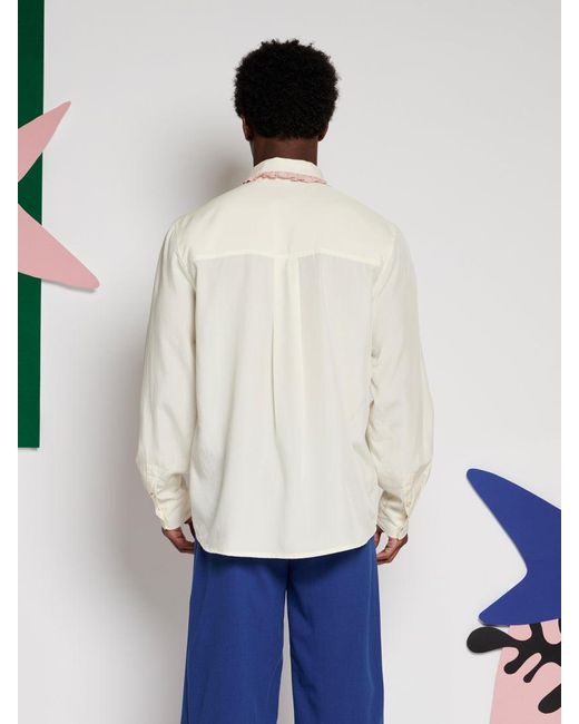 Sister Jane White Théodore Ruffle Shirt