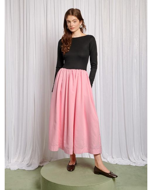 Sister Jane Pink Ballerina Open Back Dress