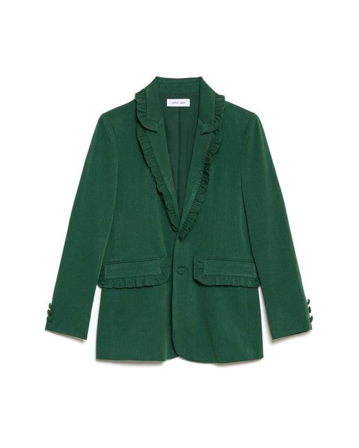 Sister Jane Green Granger Ruffle Blazer