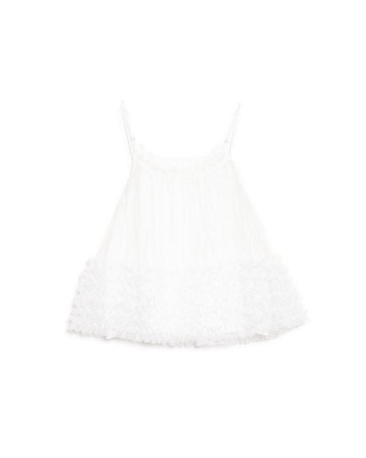 Sister Jane Blue Papillon Tulle Top
