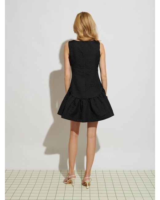 Sister Jane Black Ghospell Edna Mini Dress