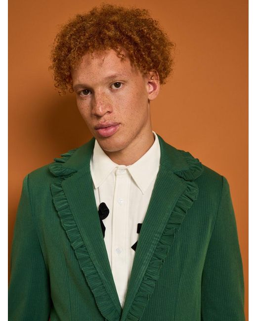 Sister Jane Green Granger Ruffle Blazer