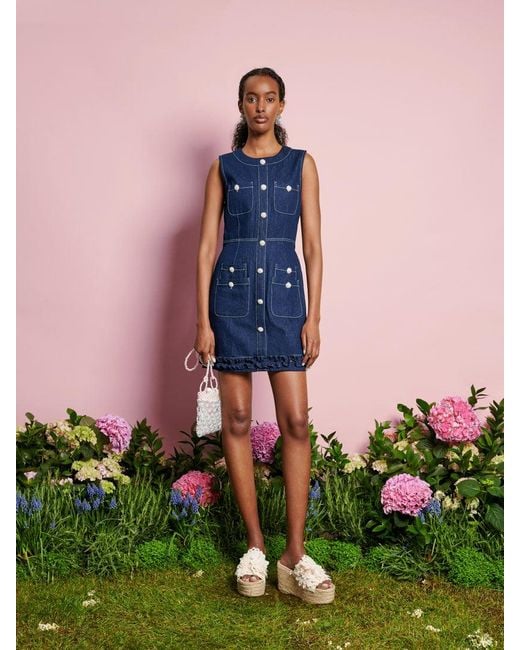 Sister Jane Blue Dream Rosie Denim Mini Dress