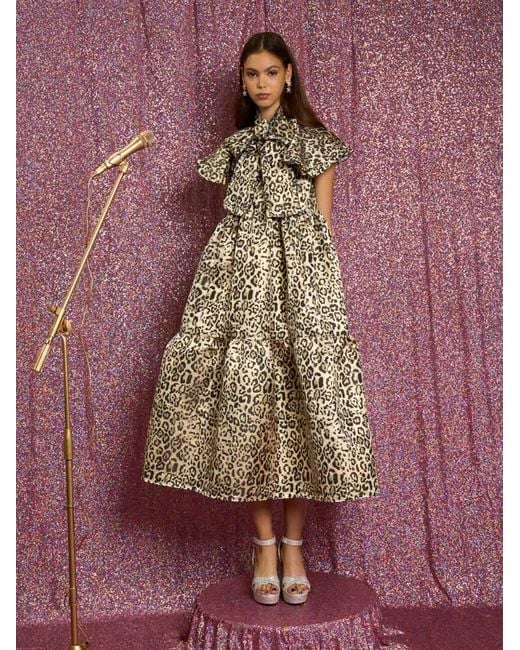 strapless open back dress Purple Animal Print Short Sleeve Tie Front Mini Dress – AX Paris main image 0