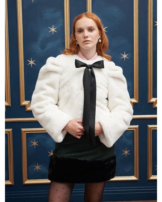 Sister Jane Blue Fantasia Bow Jacket