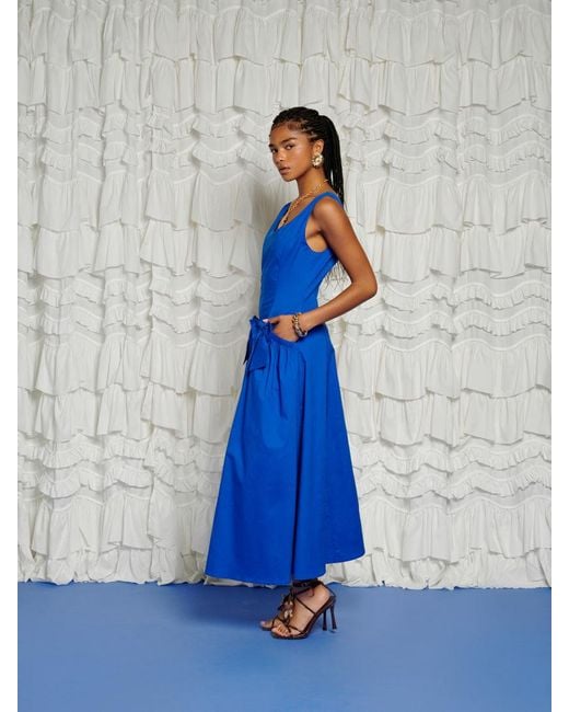 Sister Jane Dream Blue Diary Midi Dress