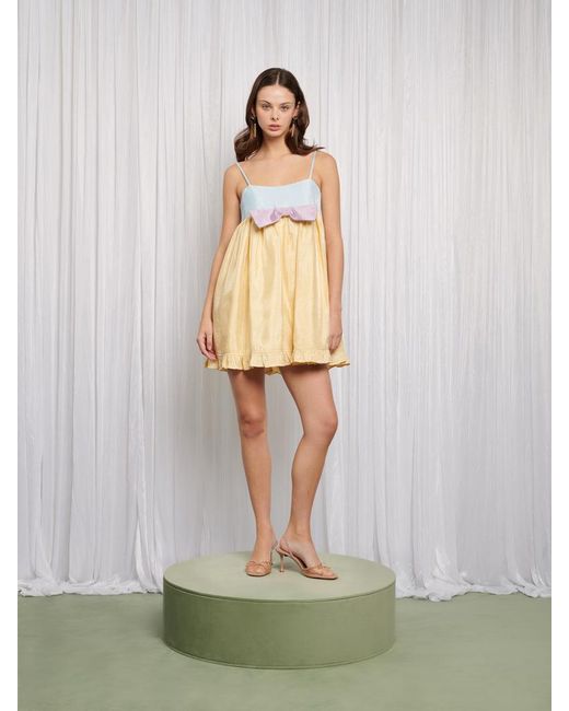 Sister Jane Natural Greta Mini Dress