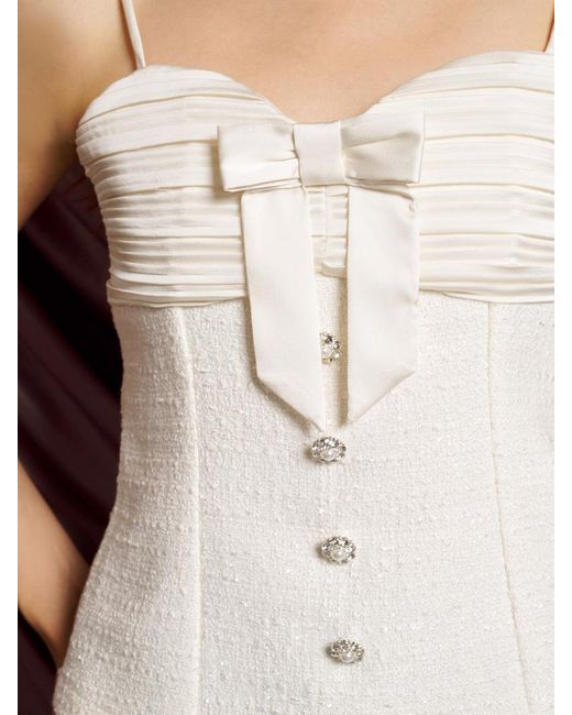 Sister Jane Red Dream Showgirls Tweed Top
