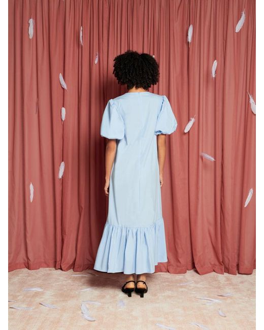 Sister Jane Red Flutter Bow Midi Dress