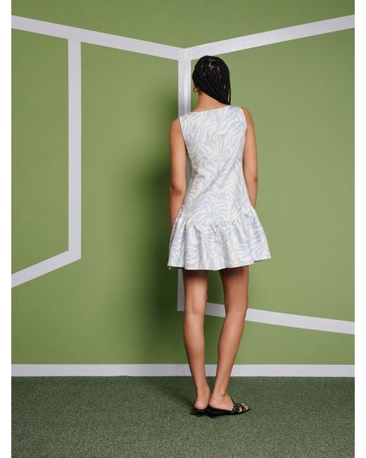 Sister Jane Green Ghospell Serena Zebra Mini Dress