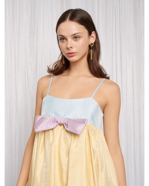 Sister Jane Natural Greta Mini Dress