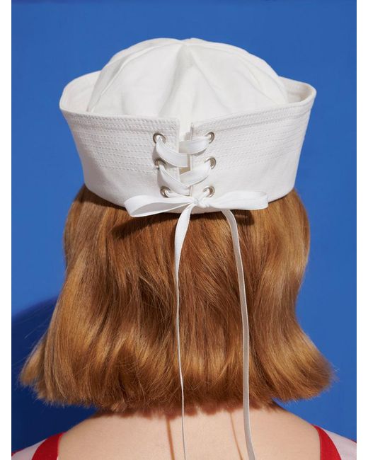 Sister Jane Blue Sofia Sailor Hat