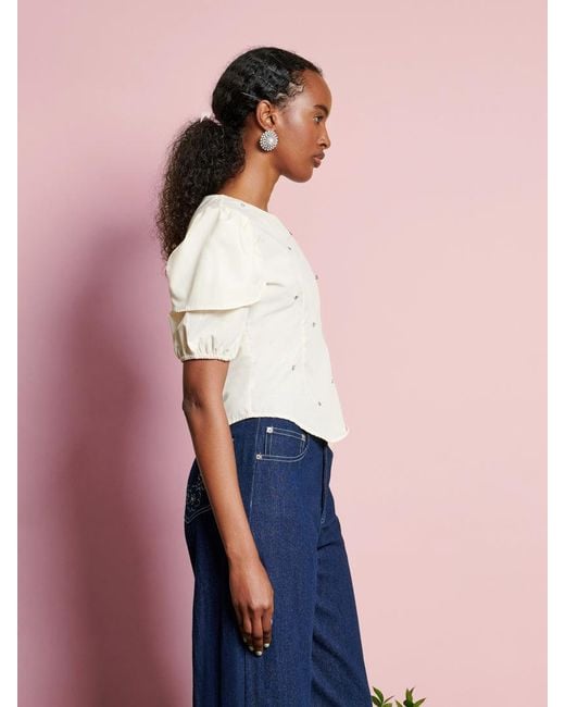 Sister Jane Blue Dream Honey Jewel Top
