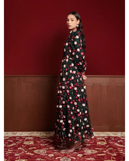 Sister Jane Red Dream Lilian Rose Maxi Dress