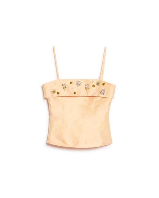 Sister Jane Blue Dream Alma Embellished Top