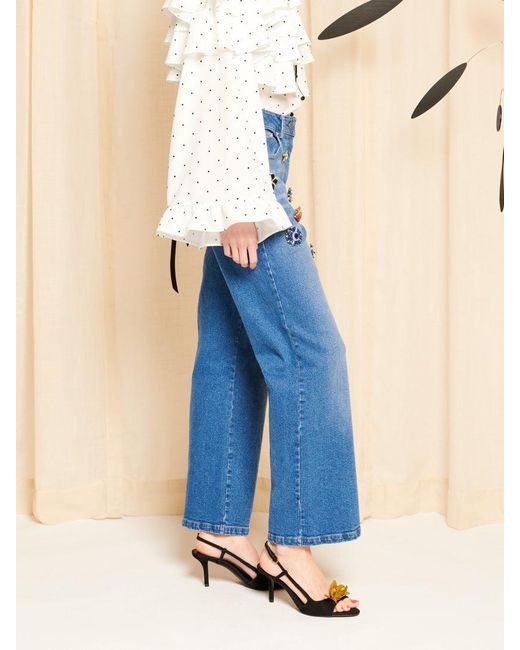 Sister Jane Blue Dream Couleur Brooch Jeans