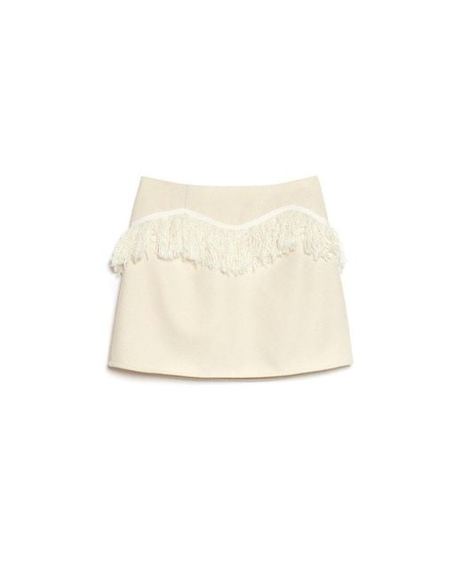 Sister Jane Green Ghospell Soliha Fringe Skirt
