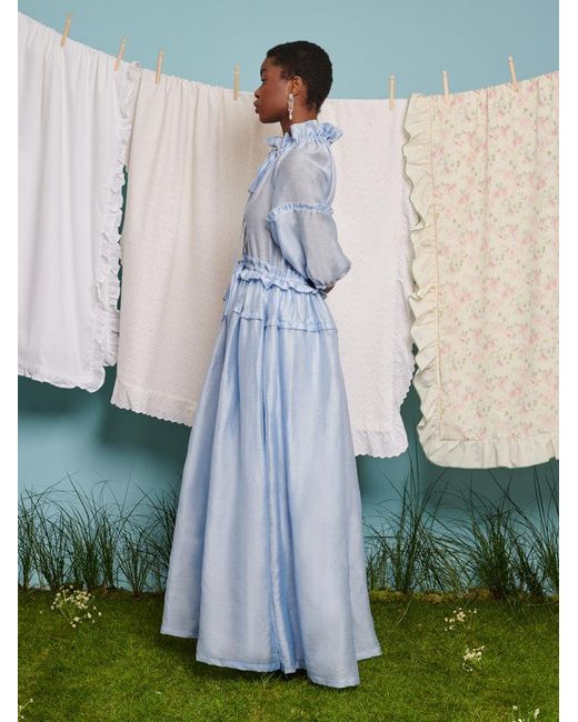 Sister Jane Dream Iced Tea Maxi Dress in Blue | Lyst