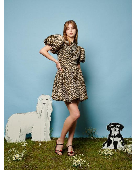 Lola Leopard Jacquard Dress ゆりさ Sister Jane Lola Leopard-jacquard Mini Dress | ModeSens