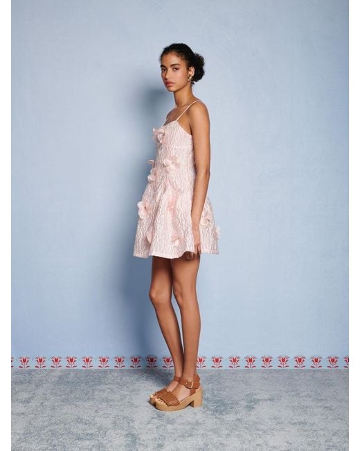 Sister Jane Multicolor Dream Lera Applique Mini Dress