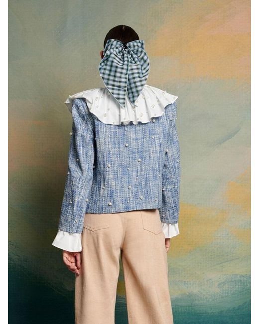 Sister Jane Blue Dream Victoria Pearl Jacket