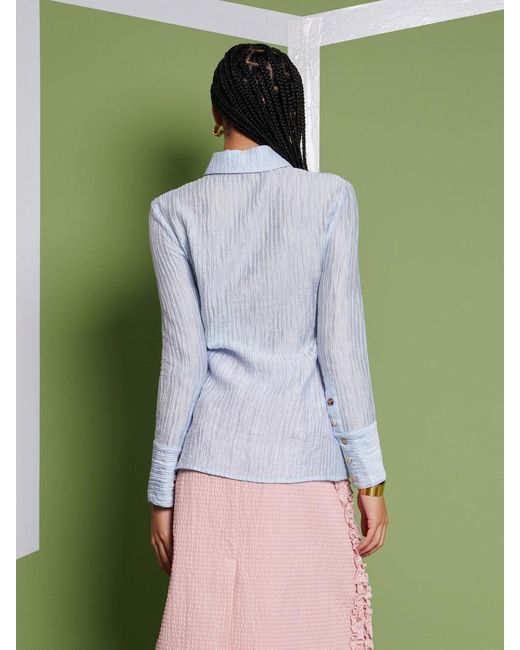 Sister Jane Green Ghospell Rebecca Fitted Shirt