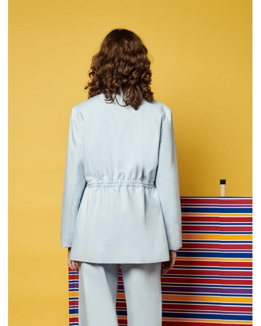 Sister Jane Blue Ghospell Helen Drawstring Blazer