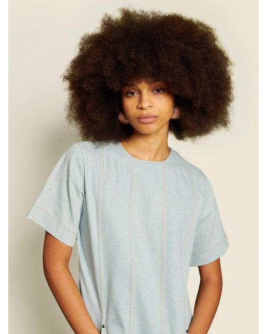 Sister Jane Green Ghospell Deia Denim Mini Dress
